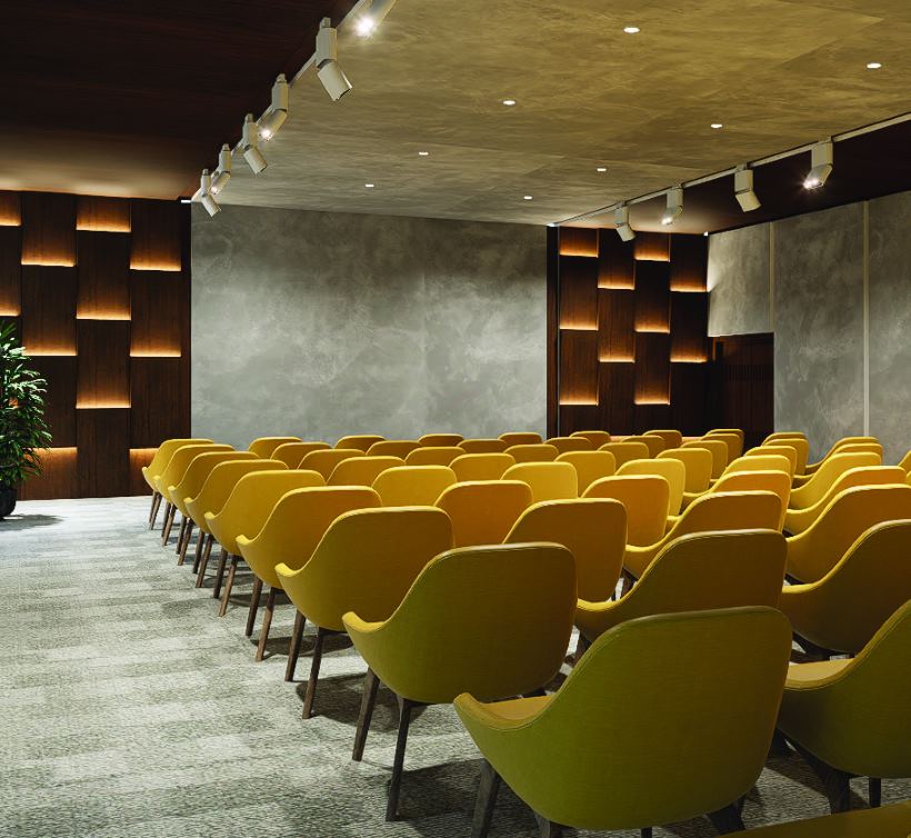 Community hall and clubhouse lounge at Republic of Nature