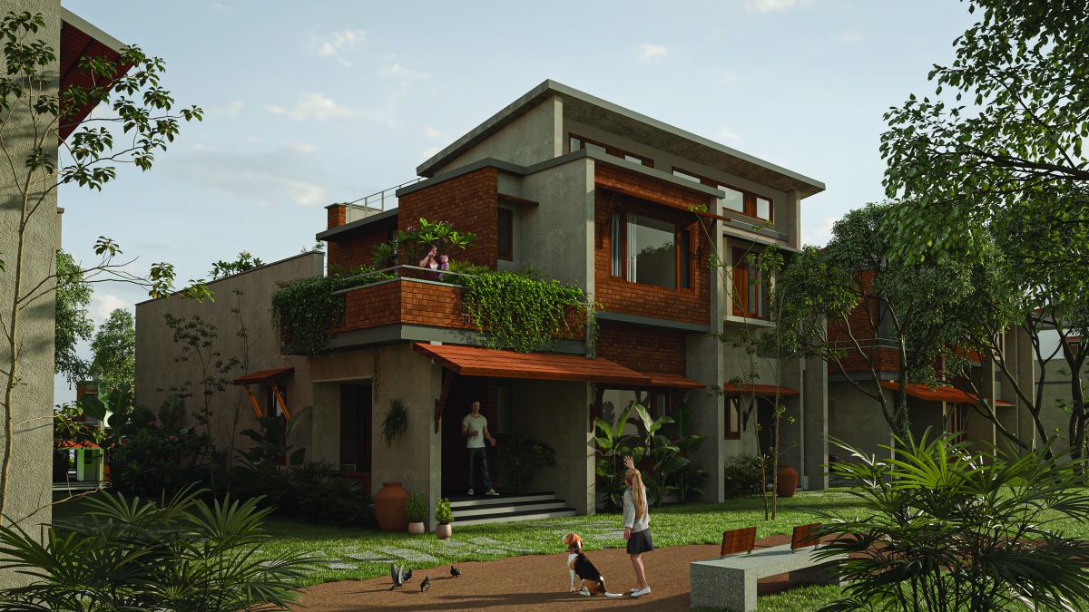 Private villa with landscaped surroundings at Republic of Nature