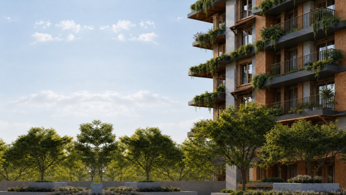 2 & 3 BHK Beach Residences apartments facing water and greenery at Republic of Nature, ECR