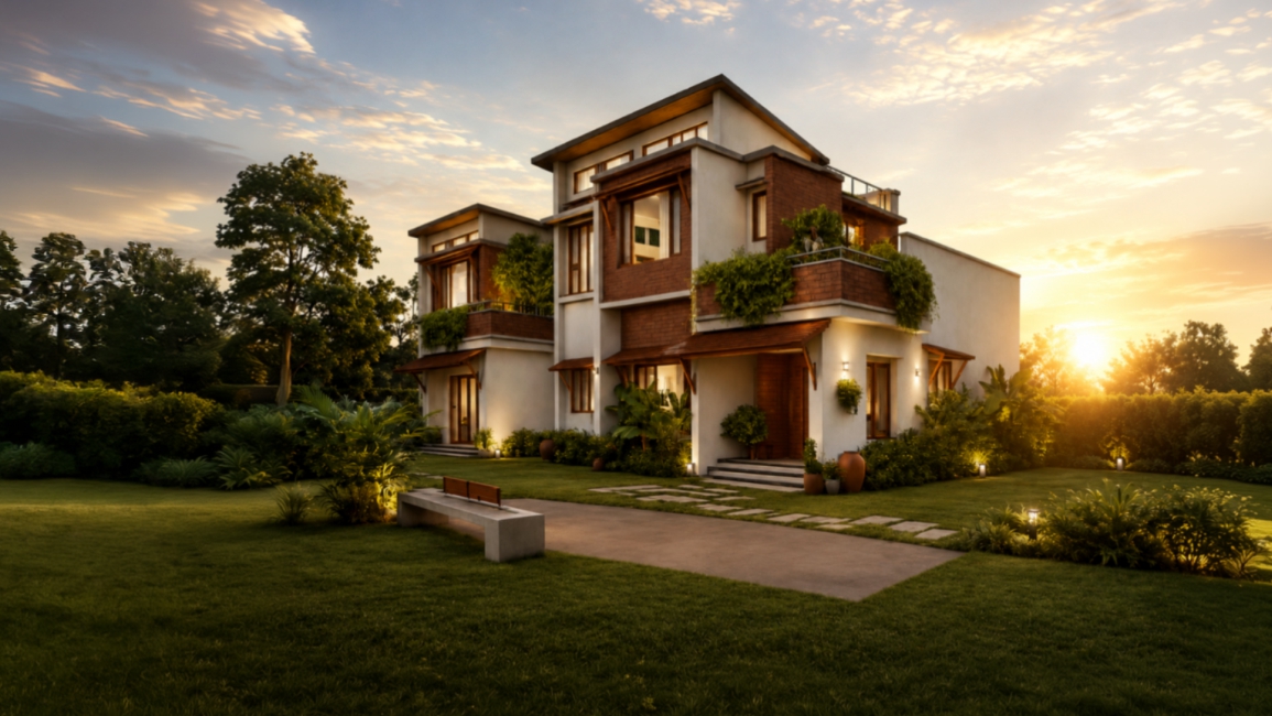 2 & 3 BHK Beach Residences apartments facing water and greenery at Republic of Nature, ECR